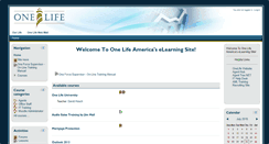 Desktop Screenshot of learning.onelifeamerica.com